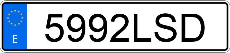 Numer rejestracyjny 5992LSD posiada RENAULT CLIO Numer rejestracyjny 5992LSD posiada RENAULT CLIO