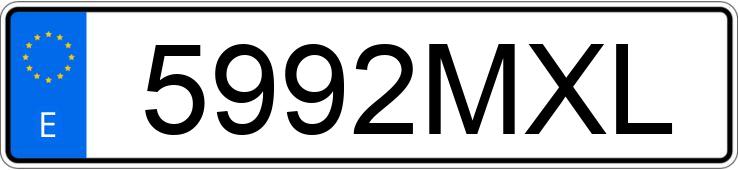 Numer rejestracyjny 5992MXL posiada SEAT IBIZA Numer rejestracyjny 5992MXL posiada SEAT IBIZA