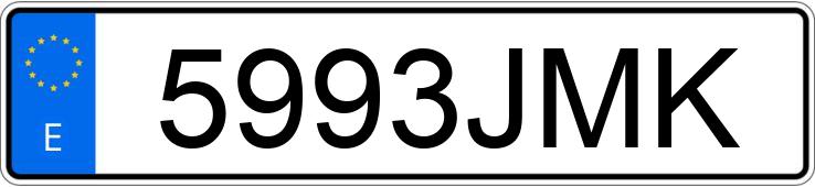 Numer rejestracyjny 5993JMK posiada FORD FOCUS Numer rejestracyjny 5993JMK posiada FORD FOCUS