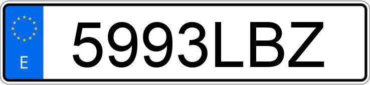 Numer rejestracyjny 5993LBZ posiada VOLKSWAGEN POLO Numer rejestracyjny 5993LBZ posiada VOLKSWAGEN POLO