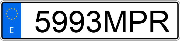 Numer rejestracyjny 5993MPR posiada MERCEDES S (222)