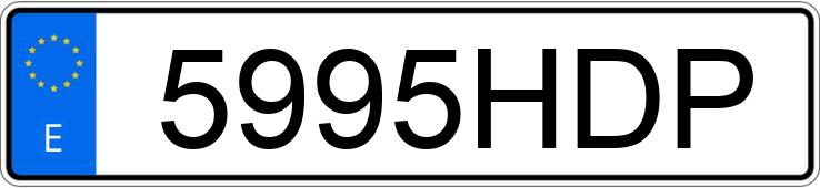 Numer rejestracyjny 5995HDP posiada SKODA SUPERB Numer rejestracyjny 5995HDP posiada SKODA SUPERB