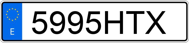 Numer rejestracyjny 5995HTX posiada AUDI A6 Numer rejestracyjny 5995HTX posiada AUDI A6