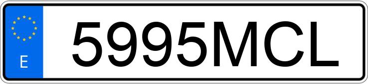 Registreringsnummer5995MCL har OPEL COMBO