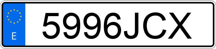 Numer rejestracyjny 5996JCX posiada TOYOTA YARIS Numer rejestracyjny 5996JCX posiada TOYOTA YARIS