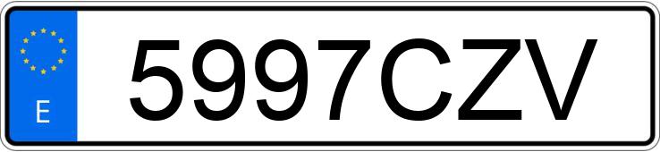 Numer rejestracyjny 5997CZV posiada BMW SERIE 3 Numer rejestracyjny 5997CZV posiada BMW SERIE 3