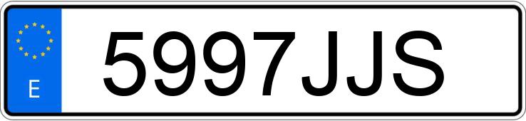 Numer rejestracyjny 5997JJS posiada HONDA CR-V