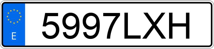 Numer rejestracyjny 5997LXH posiada FIAT 500 Numer rejestracyjny 5997LXH posiada FIAT 500