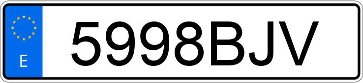 Numer rejestracyjny 5998BJV posiada NISSAN TERRANO II Numer rejestracyjny 5998BJV posiada NISSAN TERRANO II