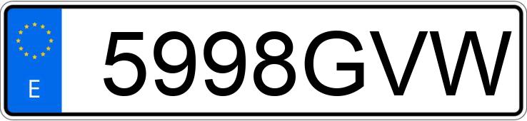 Numer rejestracyjny 5998GVW posiada SSANGYONG/KGM ACTYON