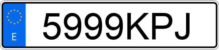 Numer rejestracyjny 5999KPJ posiada RENAULT CLIO