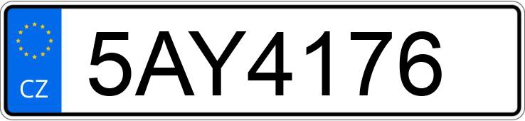 Numer rejestracyjny 5AY4176 posiada VOLKSWAGEN Passat