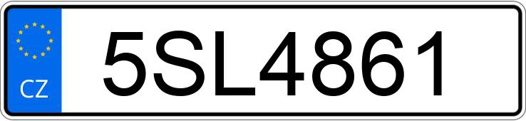 Numer rejestracyjny 5SL4861 posiada Mercedes w201