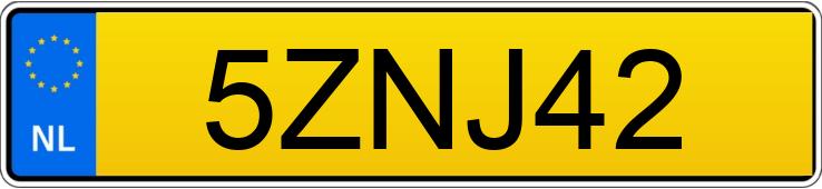 Numer rejestracyjny 5ZNJ42 posiada AUDI AUDI S8