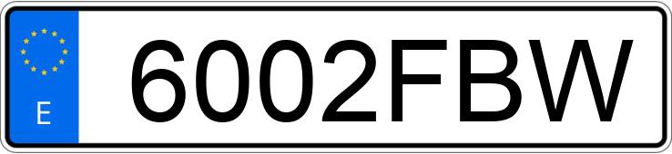 Numer rejestracyjny 6002FBW posiada RENAULT TRAFIC Numer rejestracyjny 6002FBW posiada RENAULT TRAFIC