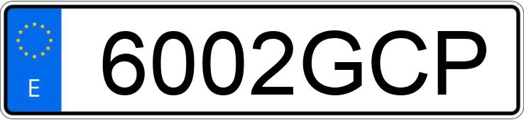 Реєстраційний номер 6002GCP має CITROEN JUMPER