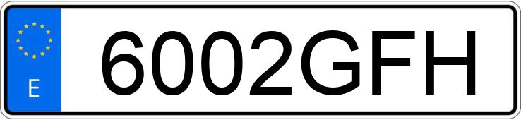 Numer rejestracyjny 6002GFH posiada VOLKSWAGEN GOLF Numer rejestracyjny 6002GFH posiada VOLKSWAGEN GOLF