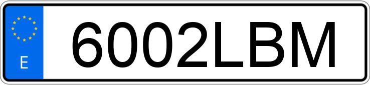 Numer rejestracyjny 6002LBM posiada PEUGEOT RIFTER Numer rejestracyjny 6002LBM posiada PEUGEOT RIFTER