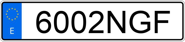 Numer rejestracyjny 6002NGF posiada PEUGEOT 208