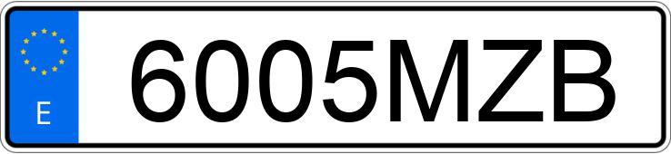 Numer rejestracyjny 6005MZB posiada PEUGEOT 308