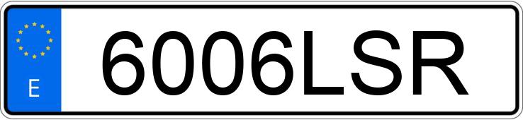 Numer rejestracyjny 6006LSR posiada VOLKSWAGEN POLO
