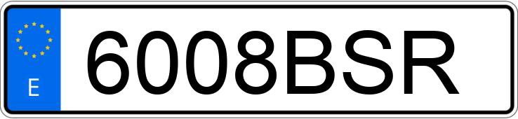 Numer rejestracyjny 6008BSR posiada AUDI A3 Numer rejestracyjny 6008BSR posiada AUDI A3