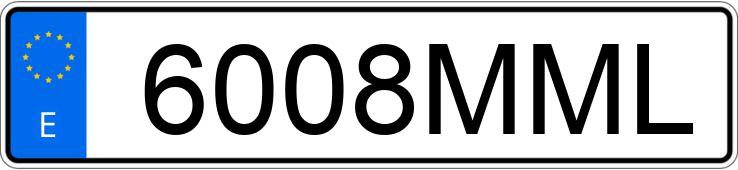 Numer rejestracyjny 6008MML posiada AUDI Q3 SPORTBACK Numer rejestracyjny 6008MML posiada AUDI Q3 SPORTBACK
