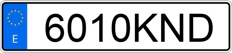 Numer rejestracyjny 6010KND posiada NISSAN JUKE Numer rejestracyjny 6010KND posiada NISSAN JUKE