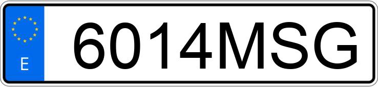 Numer rejestracyjny 6014MSG posiada KIA STONIC