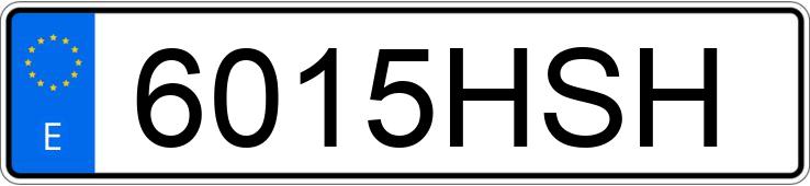 Numer rejestracyjny 6015HSH posiada HONDA S-WING 125