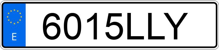 Numer rejestracyjny 6015LLY posiada MERCEDES CLA (117)