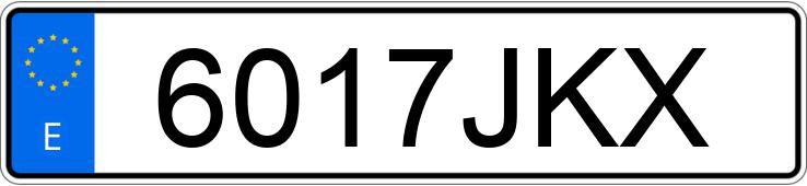 Numer rejestracyjny 6017JKX posiada FORD C-MAX