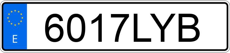 Numer rejestracyjny 6017LYB posiada PEUGEOT 2008 Numer rejestracyjny 6017LYB posiada PEUGEOT 2008