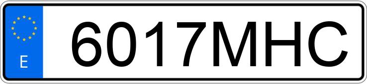 Numer rejestracyjny 6017MHC posiada MERCEDES CLA (118)