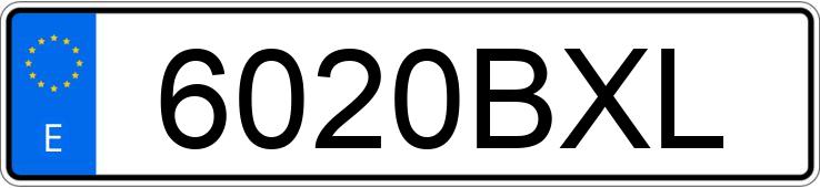 Numer rejestracyjny 6020BXL posiada FORD FIESTA Numer rejestracyjny 6020BXL posiada FORD FIESTA