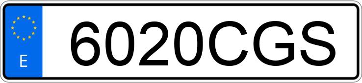 Numer rejestracyjny 6020CGS posiada MERCEDES CLK (208-209)