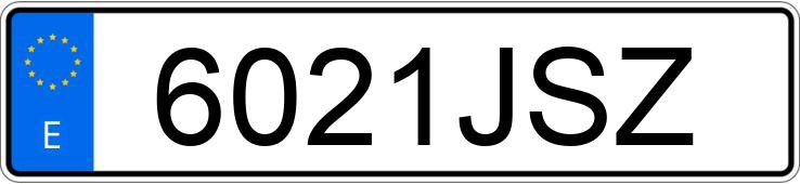 Numer rejestracyjny 6021JSZ posiada BMW SERIE 4