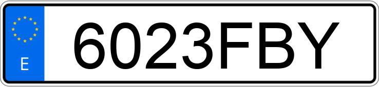 Numer rejestracyjny 6023FBY posiada SMART FORFOUR