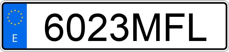 Numer rejestracyjny 6023MFL posiada MERCEDES CLA (117)