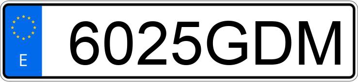 Numer rejestracyjny 6025GDM posiada TOYOTA CELICA Numer rejestracyjny 6025GDM posiada TOYOTA CELICA