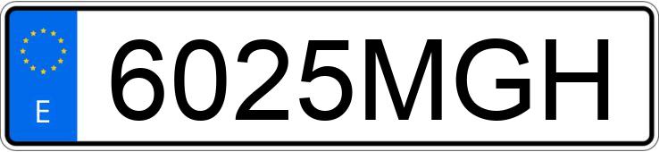 Numer rejestracyjny 6025MGH posiada AUDI A3 SPORTBACK Numer rejestracyjny 6025MGH posiada AUDI A3 SPORTBACK