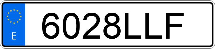 Numer rejestracyjny 6028LLF posiada AUDI RS5