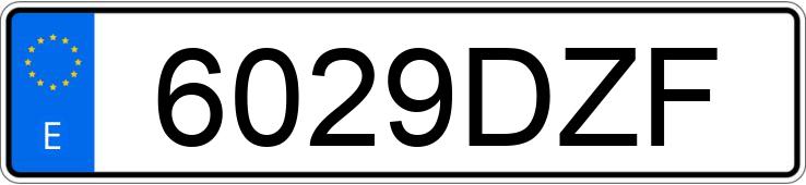 Numer rejestracyjny 6029DZF posiada HONDA CIVIC Numer rejestracyjny 6029DZF posiada HONDA CIVIC