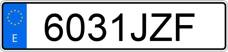 Numer rejestracyjny 6031JZF posiada NISSAN EVALIA Numer rejestracyjny 6031JZF posiada NISSAN EVALIA