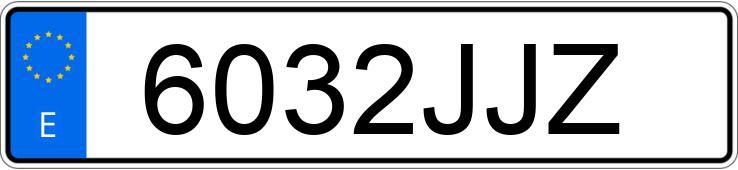 Numer rejestracyjny 6032JJZ posiada MERCEDES VIANO Numer rejestracyjny 6032JJZ posiada MERCEDES VIANO