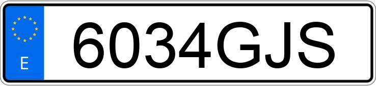 Numer rejestracyjny 6034GJS posiada BMW SERIE 3 Numer rejestracyjny 6034GJS posiada BMW SERIE 3