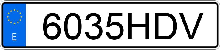 Numer rejestracyjny 6035HDV posiada BMW X3 Numer rejestracyjny 6035HDV posiada BMW X3