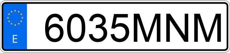 Numer rejestracyjny 6035MNM posiada BMW SERIE 3 Numer rejestracyjny 6035MNM posiada BMW SERIE 3