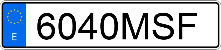 Numer rejestracyjny 6040MSF posiada PEUGEOT 2008 Numer rejestracyjny 6040MSF posiada PEUGEOT 2008