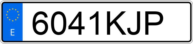 Numer rejestracyjny 6041KJP posiada KIA CARENS Numer rejestracyjny 6041KJP posiada KIA CARENS